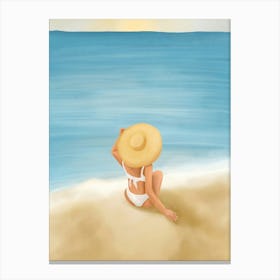 Beach Morning Canvas Print