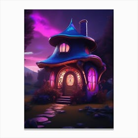 Magical Fairy House Canvas Print