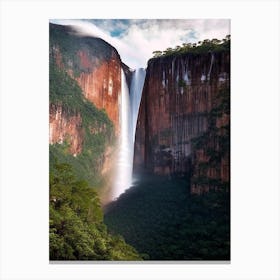 Angel Falls, Venezuela Realistic Photograph (3) Canvas Print