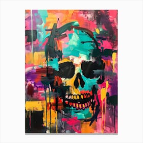 Skull Painting 2 Canvas Print