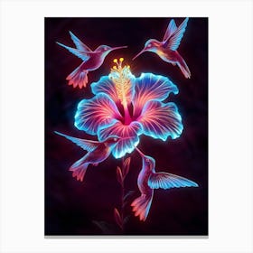 Hummingbirds Canvas Print