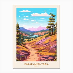 Padjelanta Trail Sweden 1 Hike Poster Canvas Print