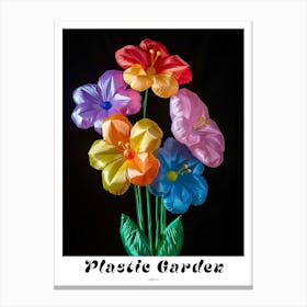 Bright Inflatable Flowers Poster Lobelia 1 Canvas Print