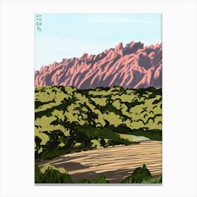 The Holy Mountain Canvas Print