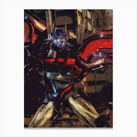 Transformers Prime 1 Canvas Print