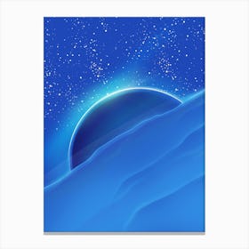 Moon In The Sky 1 Canvas Print