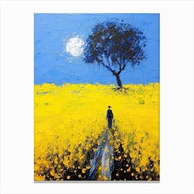 Yellow Field 1 Canvas Print