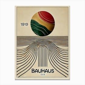 Bauhaus exhibiton print Leinwandbilder