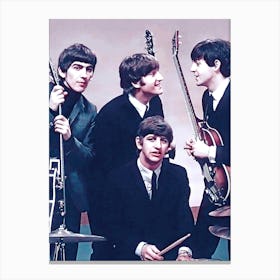 the Beatles 3 Canvas Print