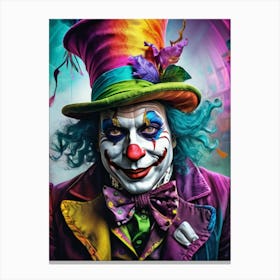 Colorful Madhatter #5 Canvas Print