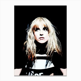 Hayley Williams paramore band music 3 Canvas Print