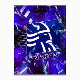 Lyngby Boldklub Canvas Print