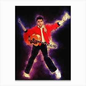 Spirit Of The Wonder Of Elvis Canvas Print