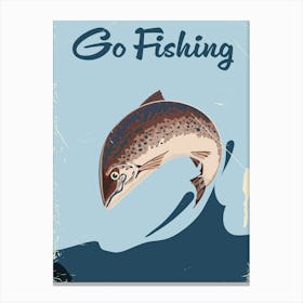 Go Fishing Canvas Print
