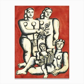 Fernand Léger Les Trois Soeurs (1951) Canvas Print