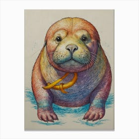 Seal! 9 Canvas Print