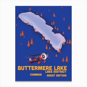 Buttermere Lake Cumbria Lake District Canvas Print