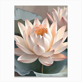 Lotus Flower 51 Canvas Print