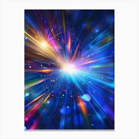 Abstract Space Background 1 Canvas Print