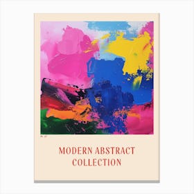 Modern Abstract Collection Poster 22 Canvas Print