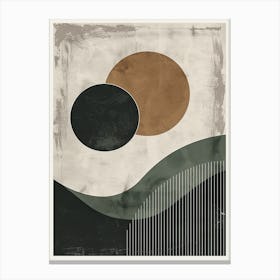 Banach Bauhaus Mid Century Canvas Print