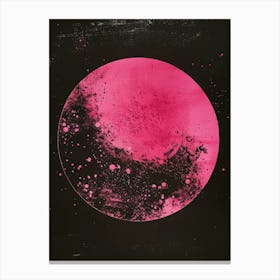 Pink Moon 1 Canvas Print