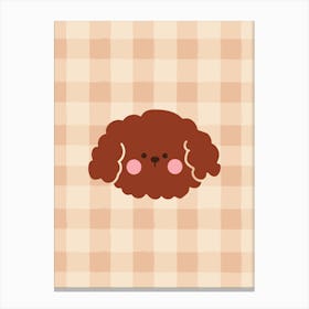 Kawaii Cockapoo Canvas Print