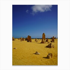 Nambung National Park: Home To The Spectacular Pinnacles Formation Canvas Print