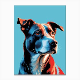 Dog Portrait (13) Canvas Print