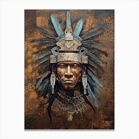 Harmonizing Native American Vibes Canvas Print