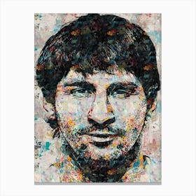 Lionel Messi Canvas Print