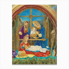 Nativity Scene 18 Canvas Print