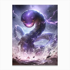 Arbok Pokemon Anime Manga Japan Poster Canvas Print