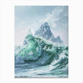 Ocean Waves 11 Canvas Print