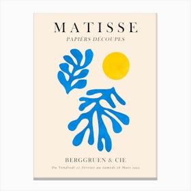 Matisse poster 10 Canvas Print