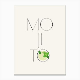 Mojito Cocktail Canvas Print