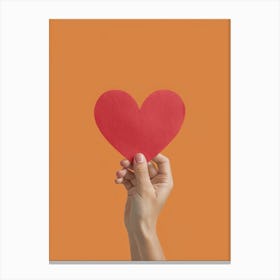 Heart Stock Videos & Royalty-Free Footage 2 Canvas Print