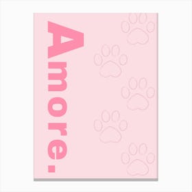 Amore Canvas Print