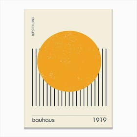 Bauhaus 19 Canvas Print