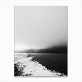 Fog Over The Ocean Canvas Print