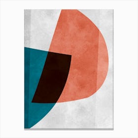 Modern geometric shapes 7 Canvas Print