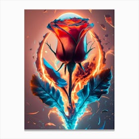 Rose Of Disney Canvas Print