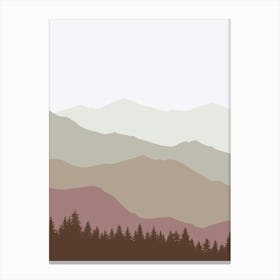 Smoky Mountains Canvas Print