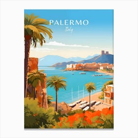 Palermo Travel Italy Canvas Print