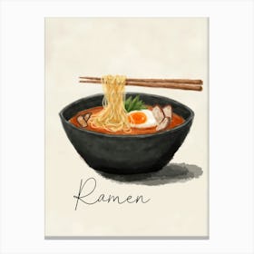 Ramen Canvas Print