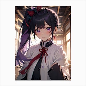 Demon Slayer Kanao Tsuyuri (39) Canvas Print