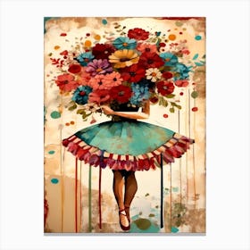 Ballerina taking a Bow 1 Canvas Print