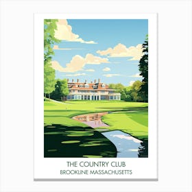 The Country Club (Brookline)   Brookline Massachusetts 2 Canvas Print
