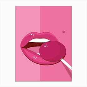 Lollipop Canvas Print