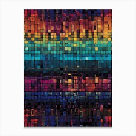 Abstract Mosaic Canvas Print